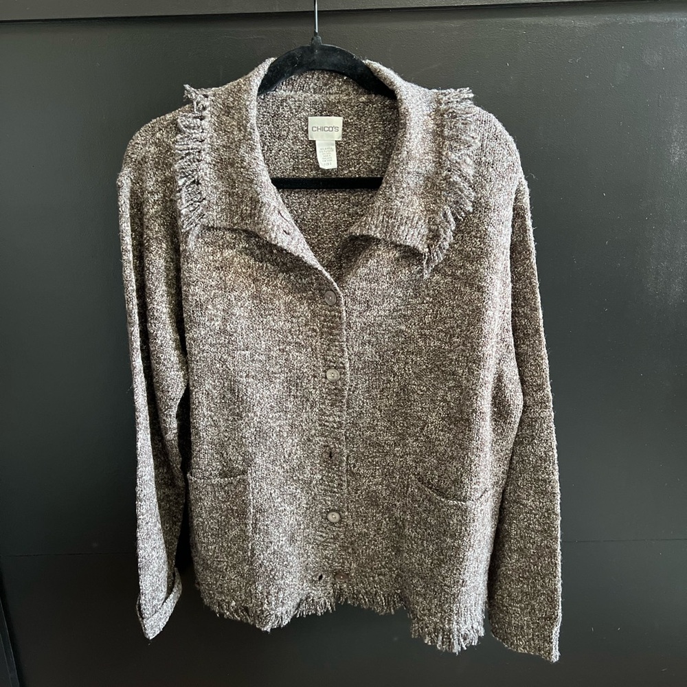 Chico's Brown Knit Sweater